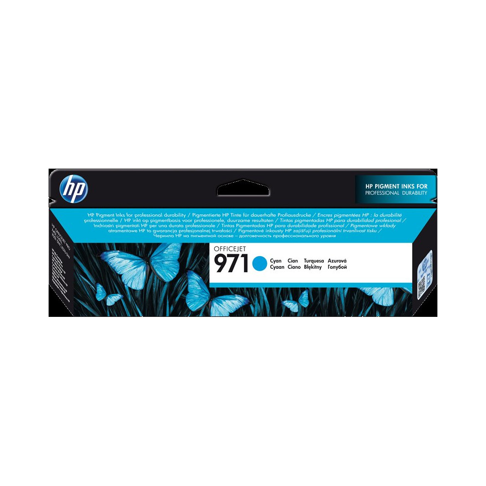 HP 971 ciano Cartuccia d'inchiostro (CN622AE)