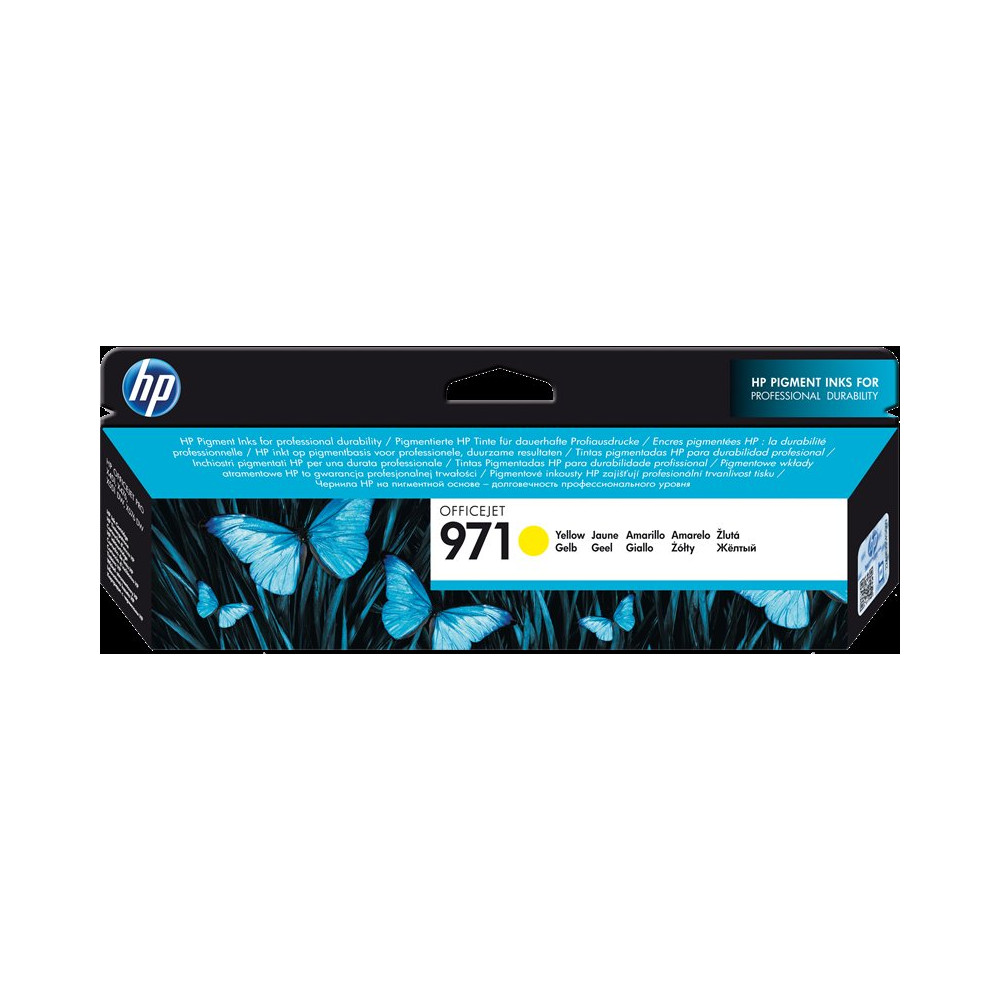 HP 971 giallo Cartuccia d'inchiostro (CN624AE)