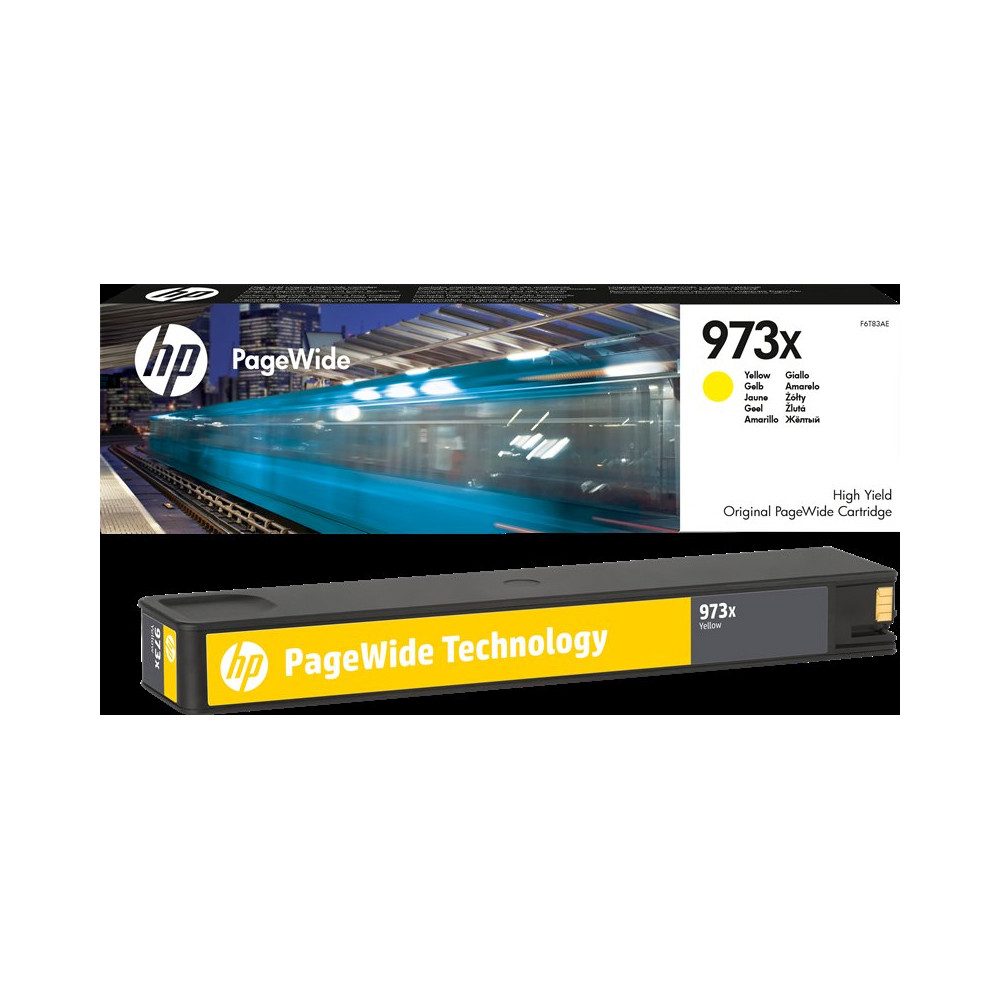 HP 973X giallo Cartuccia d'inchiostro (F6T83AE)