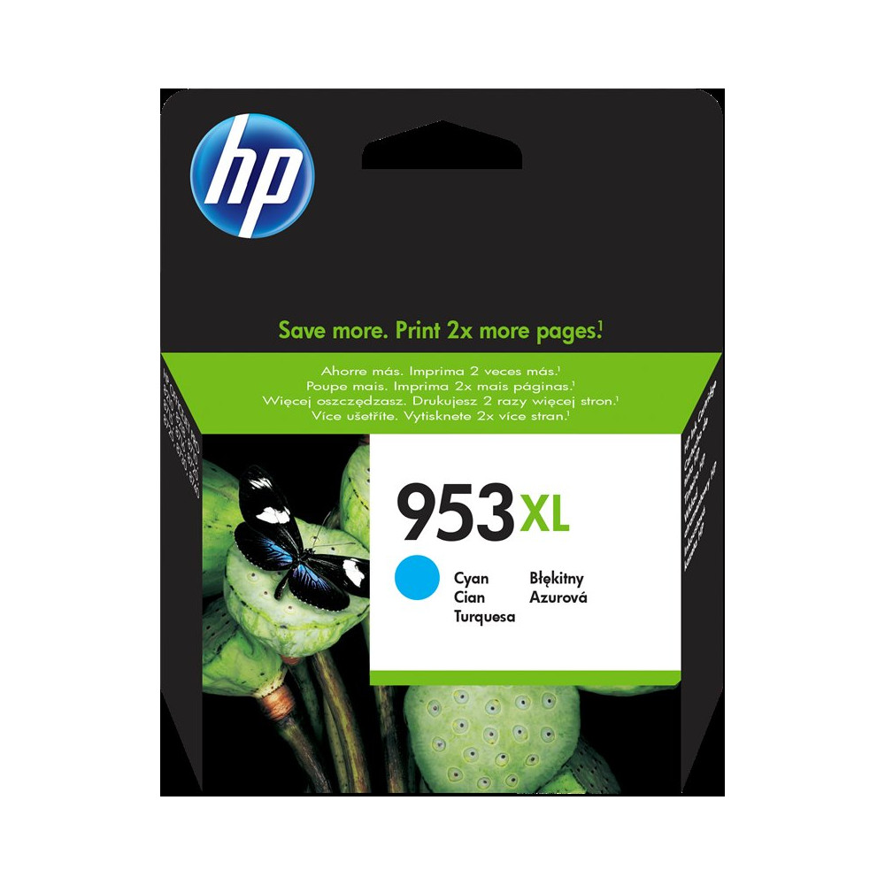 HP 953 XL ciano Cartuccia d'inchiostro (F6U16AE)