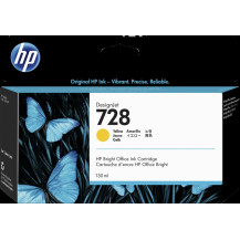 HP 728 giallo Cartuccia d'inchiostro (F9J65A)