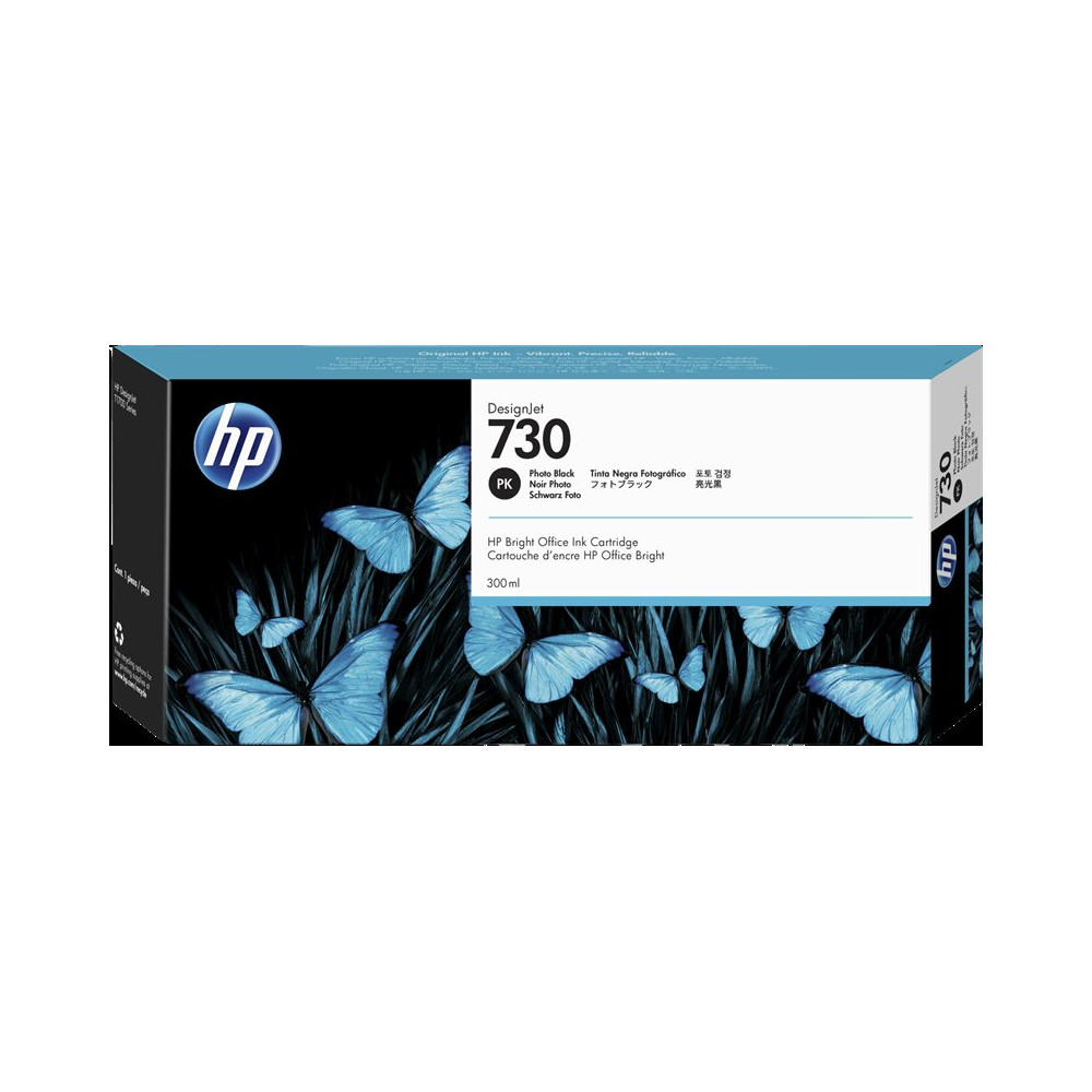 HP 730 Nero (Foto) Cartuccia d'inchiostro (P2V73A)