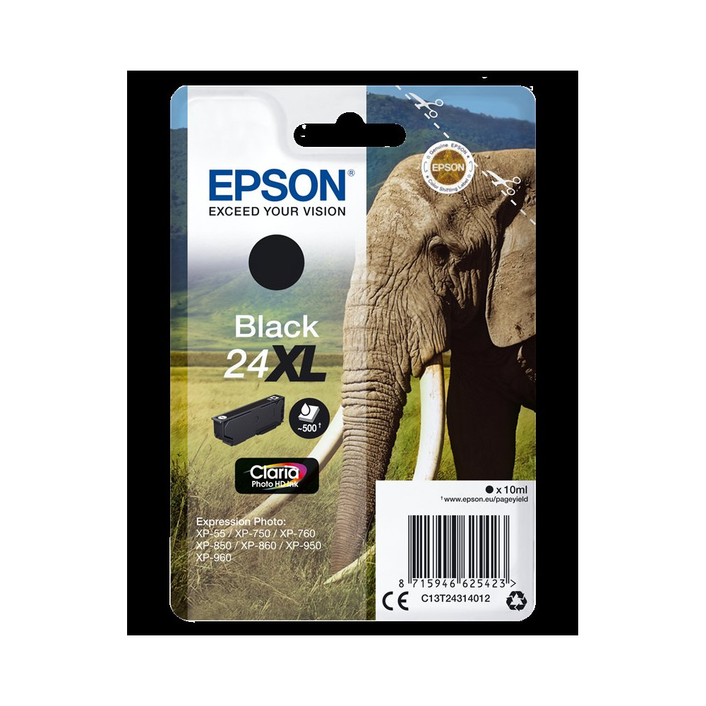 Epson 24 XL nero Cartuccia d'inchiostro (C13T24314012)