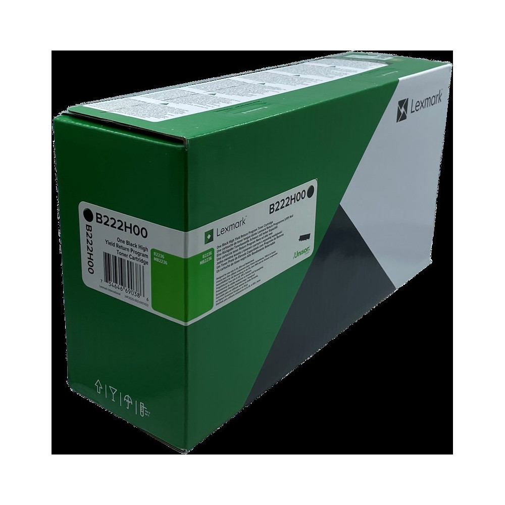 Lexmark B222H00 nero toner (B/MB2236)