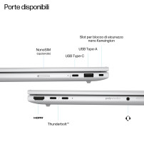 HP EliteBook 8 G1i Intel Core Ultra 7 255U Computer portatile 35,6 cm (14") WUXGA 16 GB DDR5-SDRAM 512 GB SSD Wi-Fi 6E (802.11ax