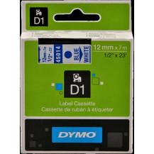 DYMO Nastro Blu su bianco