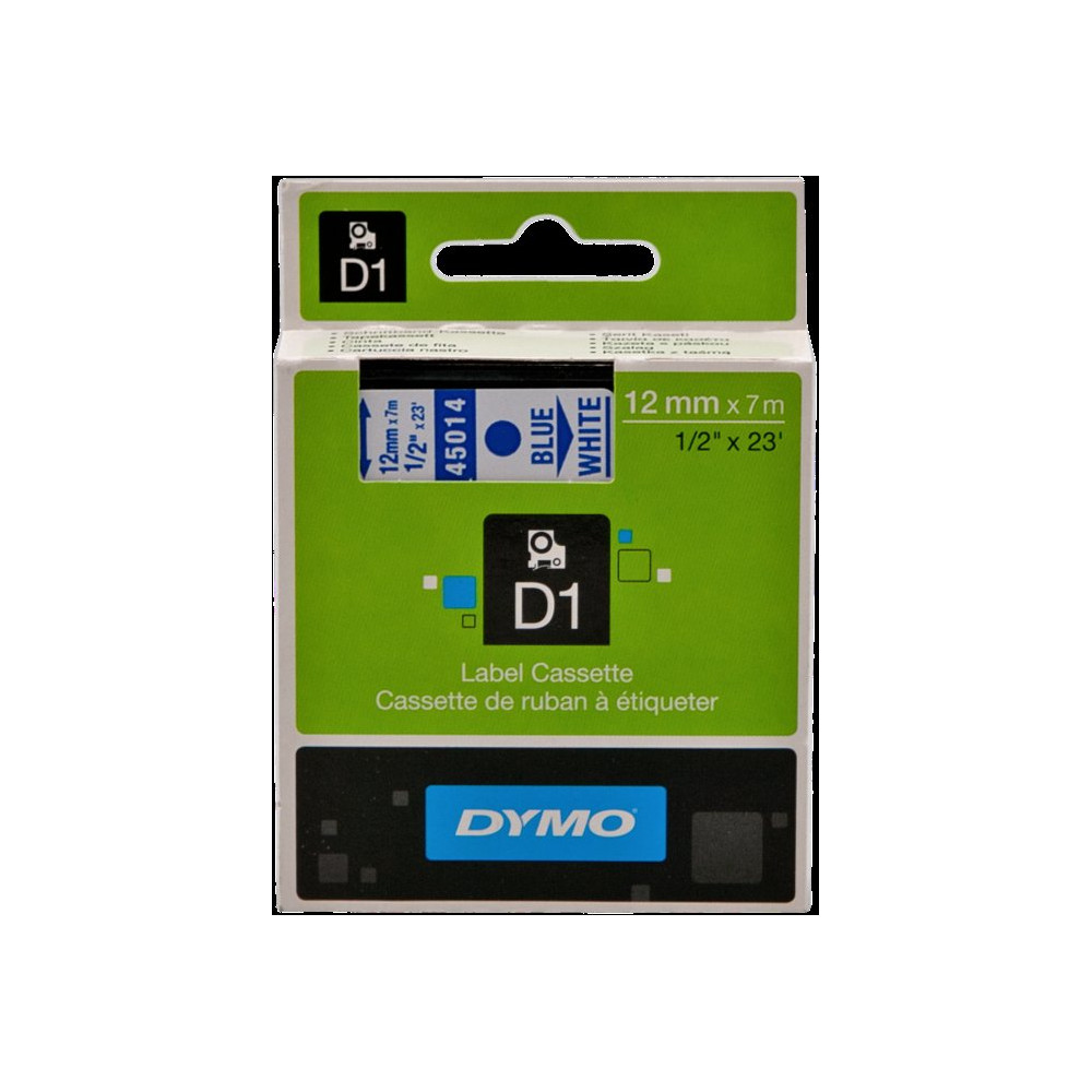 DYMO Nastro Blu su bianco
