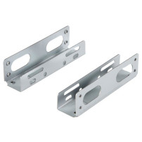 StarTech.com Adattatore universale per staffa di montaggio disco rigido 3,5'' per alloggiamento 5,25'' - Adattatore vano unità d