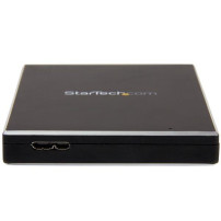 StarTech.com Box externo USB 3.1 ad 1 alloggiamento da 2,5" SATA III - Box esterno - 2.5" - SATA 6Gb/s - USB 3.1 (Gen 2) - nero 
