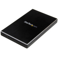 StarTech.com Box externo USB 3.1 ad 1 alloggiamento da 2,5" SATA III - Box esterno - 2.5" - SATA 6Gb/s - USB 3.1 (Gen 2) - nero 