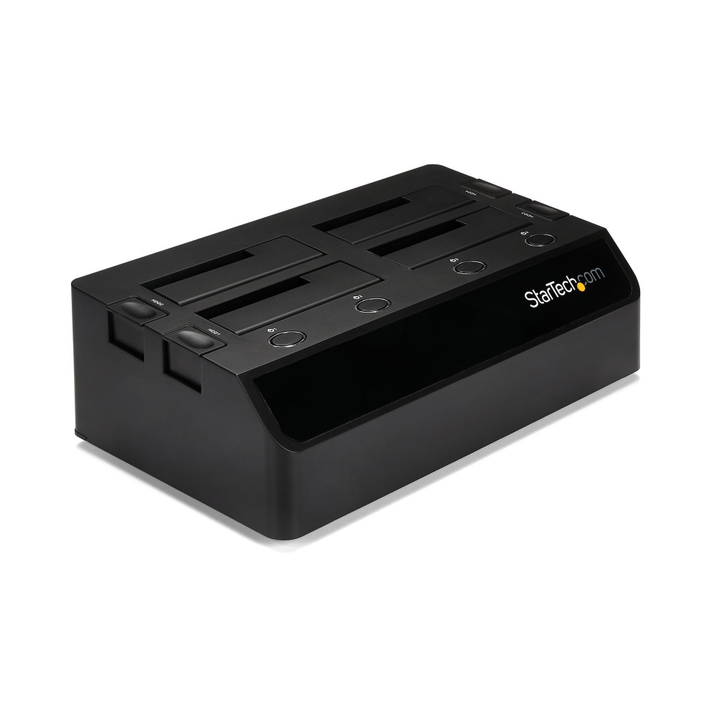 StarTech.com 4-Bay USB 3.0 to SATA Hard Drive Docking Station, USB Hard Drive Dock, External 2.53.5 SATA III (6Gbps) SSDHDD Dock StarTech.com 4-Bay USB 3.0 to SATA Hard Drive Docking Station, USB Hard Drive Dock, External 2.53.5 SATA III (6Gbps) SSDHDD Dock
