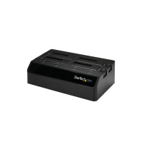 StarTech.com 4-Bay USB 3.0 to SATA Hard Drive Docking Station, USB Hard Drive Dock, External 2.53.5 SATA III (6Gbps) SSDHDD Dock
