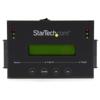 StarTech.com 11 Standalone Hard Drive Duplicator with Disk Image Library Manager For Backup & Restore, Store Several Images on o