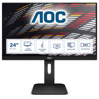 AOC X24P1 - Monitor a LED - 24" - 1920 x 1200 Full HD (1080p) @ 60 Hz - IPS - 300 cd/m² - 1000:1 - 4 ms - HDMI, DVI, DisplayPort