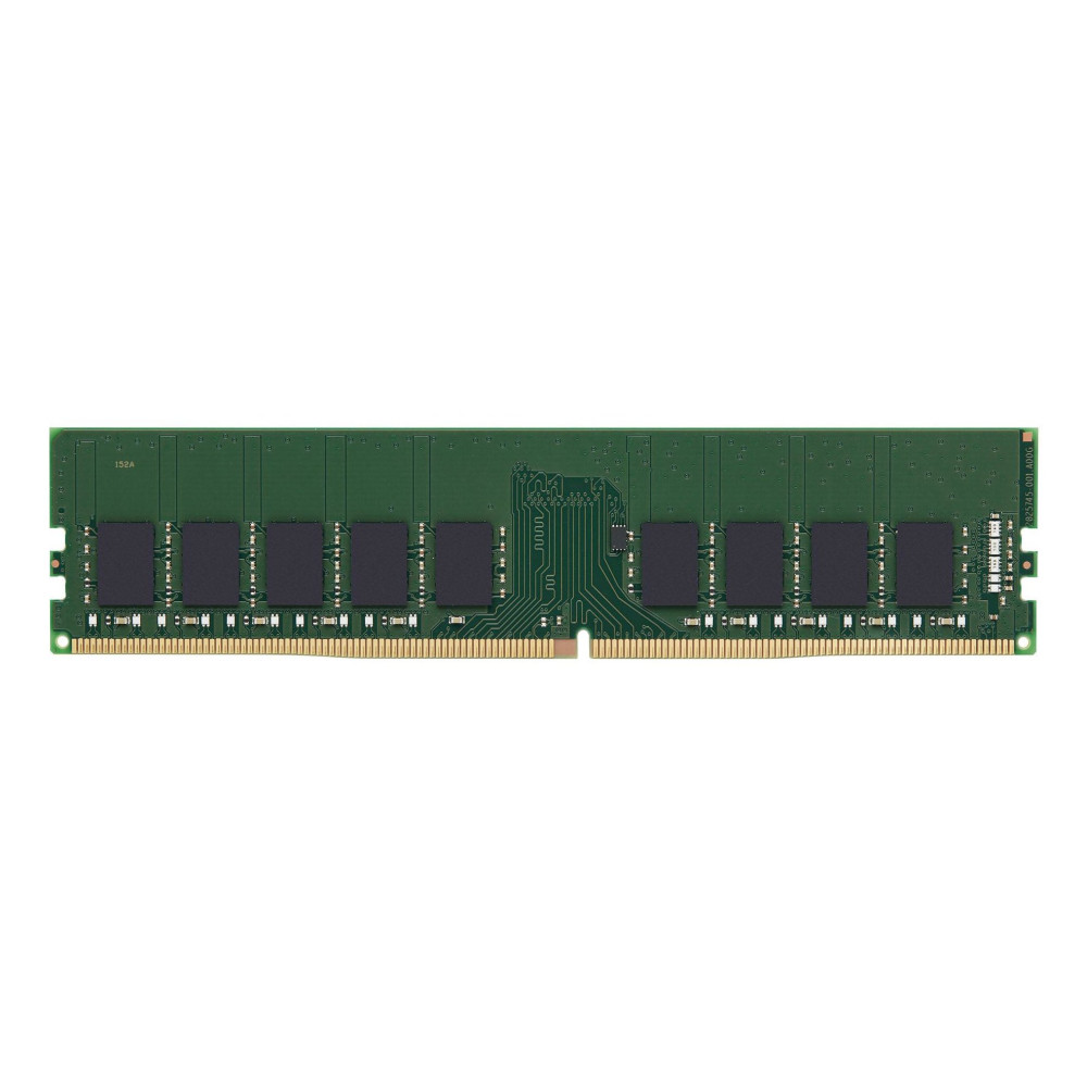 Kingston - DDR4 - modulo - 16 GB - DIMM 288-PIN - 2666 MHz / PC4-21300 - CL19 - 1.2 V - senza buffer - ECC Kingston - DDR4 - modulo - 16 GB - DIMM 288-PIN - 2666 MHz / PC4-21300 - CL19 - 1.2 V - senza buffer - ECC