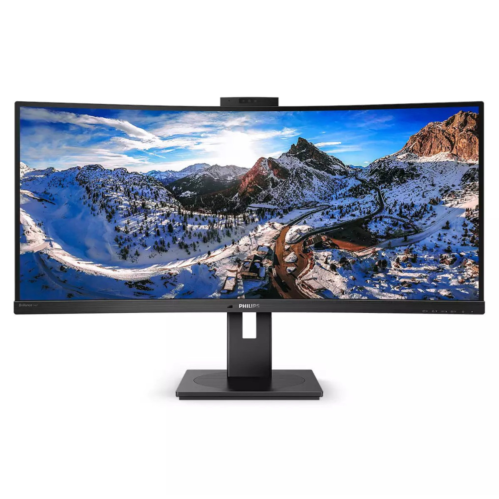 Philips P-line 346P1CRH - Monitor a LED - curvato - 34" - 3440 x 1440 WQHD @ 100 Hz - VA - 500 cd/m² - 3000:1 - DisplayHDR 400 - Philips P-line 346P1CRH - Monitor a LED - curvato - 34" - 3440 x 1440 WQHD @ 100 Hz - VA - 500 cd/m² - 3000:1 - DisplayHDR 400 -