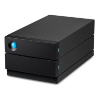 LaCie 2big RAID STHJ28000800 - Array unità disco rigido - 28 TB - 2 alloggiamenti - HDD 14 TB x 2 - USB 3.1 Gen 2 (esterna) - co