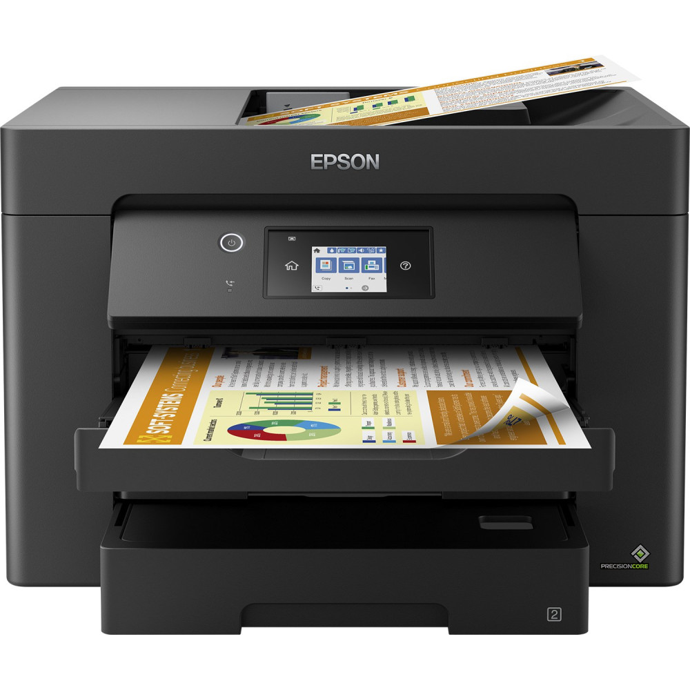 Epson WorkForce WF-7830DTWF - Stampante multifunzione - colore - ink-jet - A3 (297 x 420 mm) (originale) - A3 (supporti) - fino 