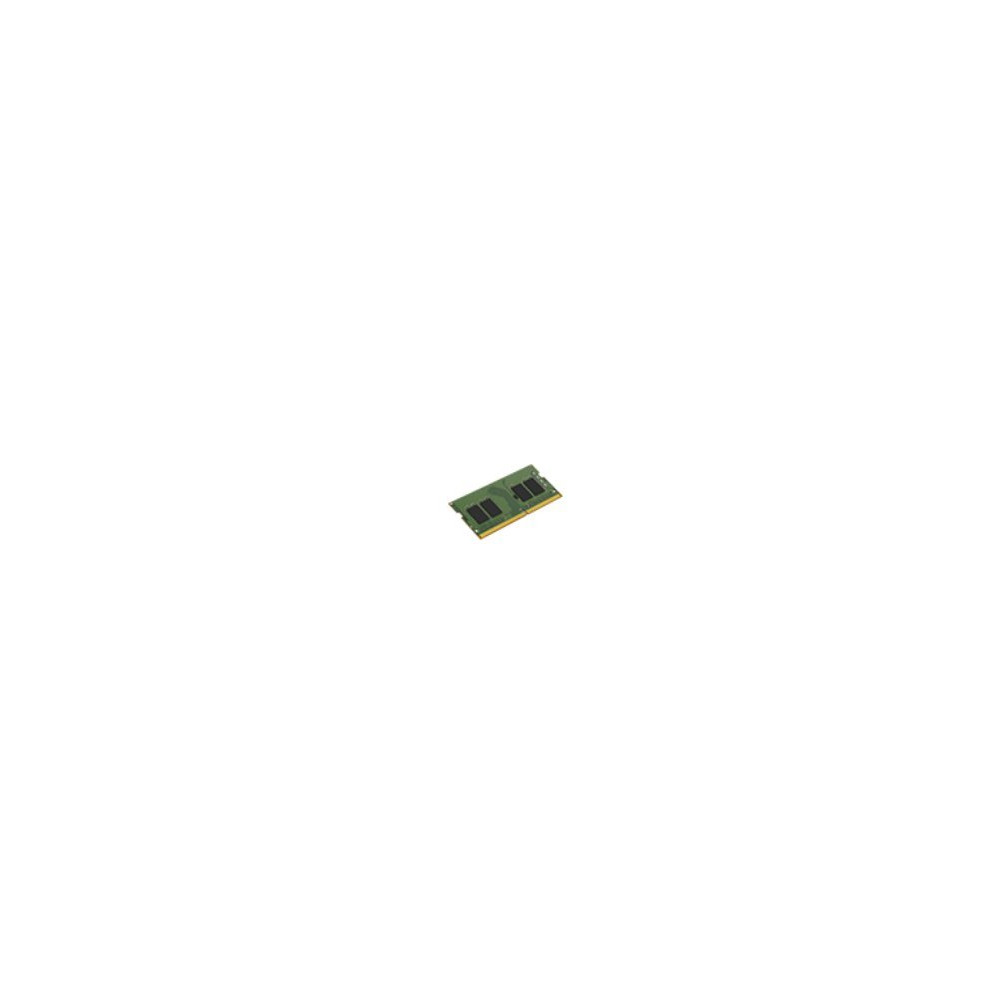 Kingston - DDR4 - modulo - 8 GB - SO DIMM 260-pin - 3200 MT/s / PC4-25600 - CL22 - 1.2 V - senza buffer - non ECC Kingston - DDR4 - modulo - 8 GB - SO DIMM 260-pin - 3200 MT/s / PC4-25600 - CL22 - 1.2 V - senza buffer - non ECC