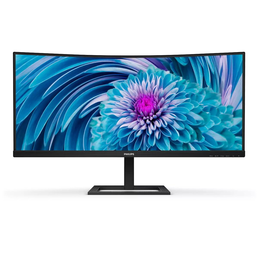 Philips E-line 346E2CUAE - Monitor a LED - curvato - 34" - 3440 x 1440 UWQHD @ 100 Hz - VA - 300 cd/m² - 3000:1 - 1 ms - HDMI, D Philips E-line 346E2CUAE - Monitor a LED - curvato - 34" - 3440 x 1440 UWQHD @ 100 Hz - VA - 300 cd/m² - 3000:1 - 1 ms - HDMI, D