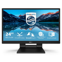 Philips B Line 242B9TL - Monitor a LED - 24" - touchscreen - 1920 x 1080 Full HD (1080p) @ 60 Hz - IPS - 250 cd/m² - 1000:1 - 5 