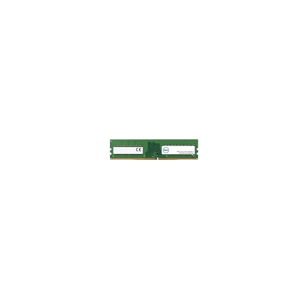 Dell - DDR4 - modulo - 8 GB - DIMM 288-PIN - 3200 MHz / PC4-25600 - 1.2 V - senza buffer - non ECC - Aggiornamento Dell - DDR4 - modulo - 8 GB - DIMM 288-PIN - 3200 MHz / PC4-25600 - 1.2 V - senza buffer - non ECC - Aggiornamento