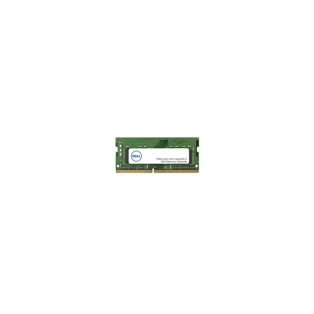 Dell - DDR4 - modulo - 8 GB - SO DIMM 260-pin - 3200 MHz / PC4-25600 - 1.2 V - senza buffer - non ECC - Aggiornamento Dell - DDR4 - modulo - 8 GB - SO DIMM 260-pin - 3200 MHz / PC4-25600 - 1.2 V - senza buffer - non ECC - Aggiornamento