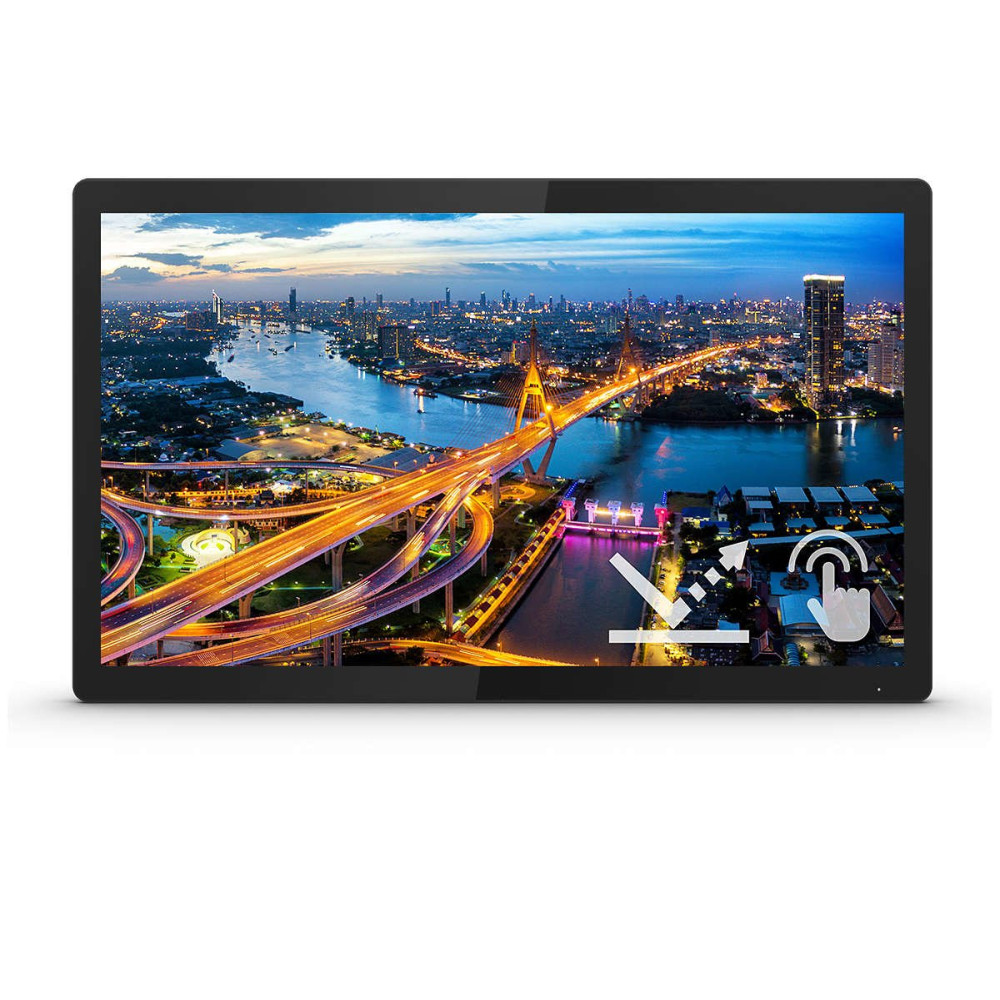 Philips B Line 222B1TFL - Monitor a LED - 22" (21.5" visualizzabile) - touchscreen - 1920 x 1080 Full HD (1080p) @ 75 Hz - IPS - Philips B Line 222B1TFL - Monitor a LED - 22" (21.5" visualizzabile) - touchscreen - 1920 x 1080 Full HD (1080p) @ 75 Hz - IPS -