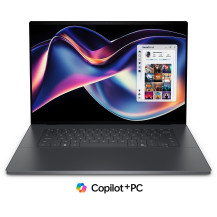 DELL XPS 16 DA16260 Copilot+ PC 16" OLED 3.2K TOUCH SCREEN INTEL CORE ULTRA X7 358H RAM 32GB-SSD 1TB NVMe-INTEL ARC B390-WI-FI 7