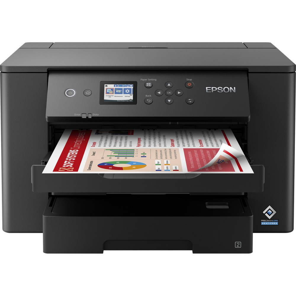 Epson WorkForce WF-7310DTW - Stampante - colore - Duplex - ink-jet - A3 - 4800 x 2400 dpi - fino a 25 ppm (mono) / fino a 12 ppm