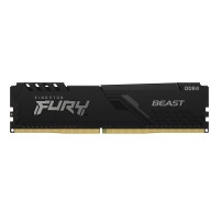 Kingston FURY Beast - DDR4 - kit - 16 GB: 2 x 8 GB - DIMM 288-PIN - 3200 MT/s / PC4-25600 - CL16 - 1.35 V - senza buffer - non E