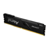 Kingston FURY Beast - DDR4 - modulo - 16 GB - DIMM 288-PIN - 3200 MHz / PC4-25600 - CL16 - 1.35 V - senza buffer - non ECC - ner