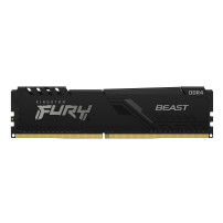 Kingston FURY Beast - DDR4 - modulo - 32 GB - DIMM 288-PIN - 3600 MHz / PC4-28800 - CL18 - 1.35 V - senza buffer - non ECC - ner