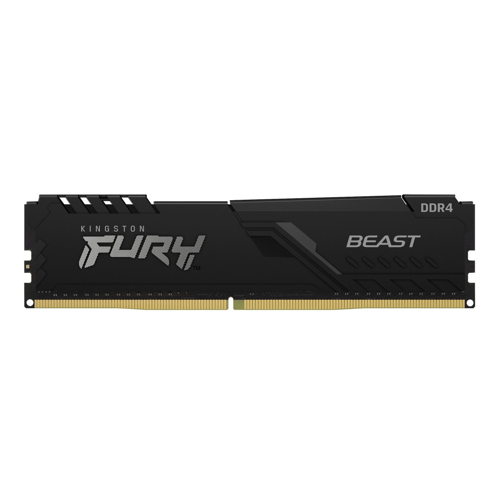 Kingston FURY Beast - DDR4 - modulo - 32 GB - DIMM 288-PIN - 3600 MHz / PC4-28800 - CL18 - 1.35 V - senza buffer - non ECC - ner Kingston FURY Beast - DDR4 - modulo - 32 GB - DIMM 288-PIN - 3600 MHz / PC4-28800 - CL18 - 1.35 V - senza buffer - non ECC - ner