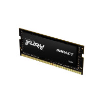 Kingston FURY Impact - DDR4 - kit - 64 GB: 2 x 32 GB - SO DIMM 260-pin - 3200 MT/s / PC4-25600 - CL20 - 1.2 V - senza buffer - n
