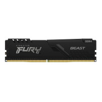 Kingston FURY Beast - DDR4 - modulo - 32 GB - DIMM 288-PIN - 3200 MHz / PC4-25600 - CL16 - 1.35 V - senza buffer - non ECC - ner
