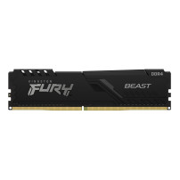 Kingston FURY Beast - DDR4 - modulo - 8 GB - DIMM 288-PIN - 3200 MHz / PC4-25600 - CL16 - 1.35 V - senza buffer - non ECC - nero