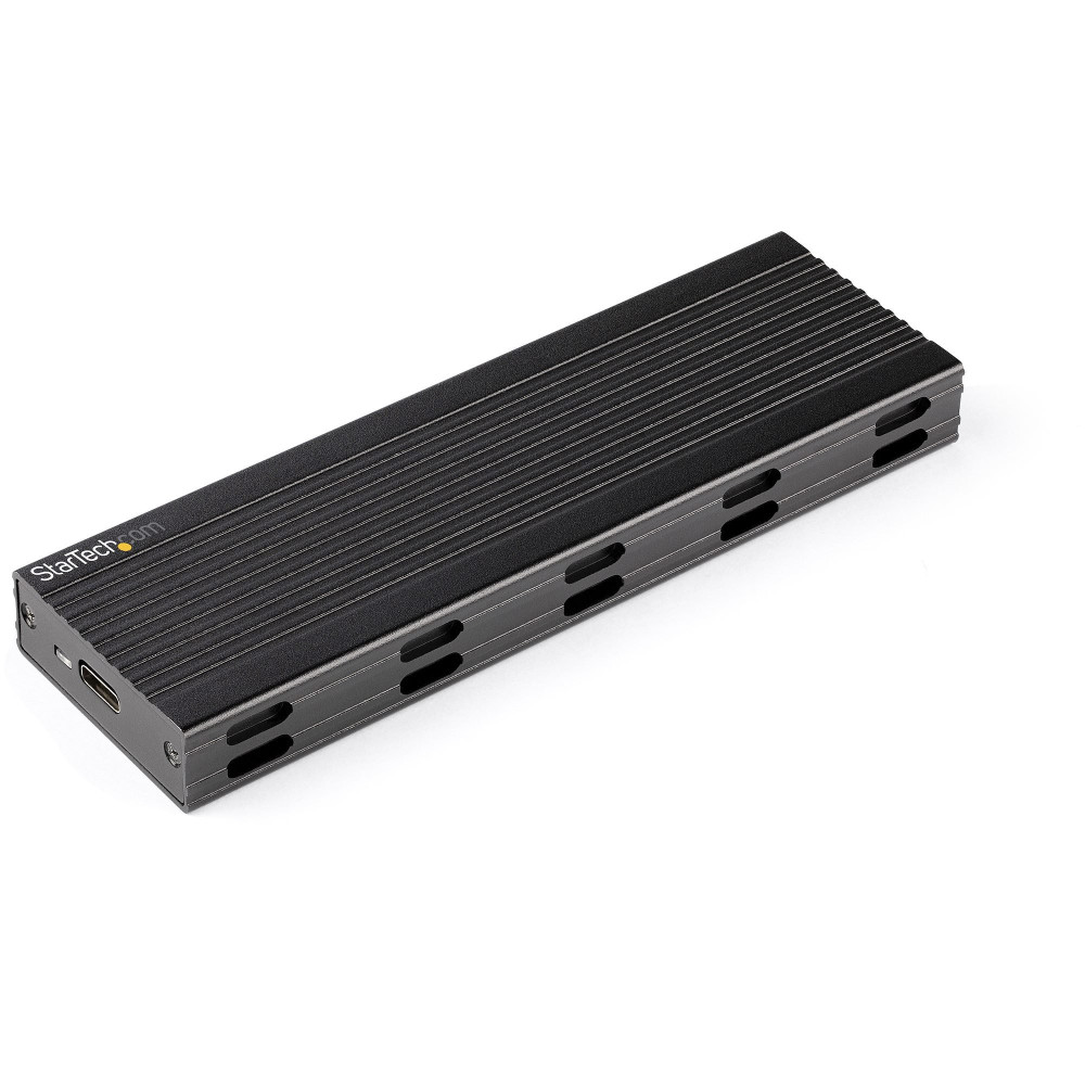 StarTech.com Enclosure USB-C a M.2 NVMe o M.2 SATA SSD 10Gbps - Case esterno portatile M.2 PCIe/SATA NGFF SSD in alluminio - Box StarTech.com Enclosure USB-C a M.2 NVMe o M.2 SATA SSD 10Gbps - Case esterno portatile M.2 PCIe/SATA NGFF SSD in alluminio - Box