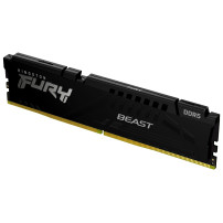 Kingston FURY Beast - DDR5 - modulo - 16 GB - DIMM 288-PIN - 5200 MT/s / PC5-41600 - CL40 - 1.25 V - senza buffer - on-die ECC