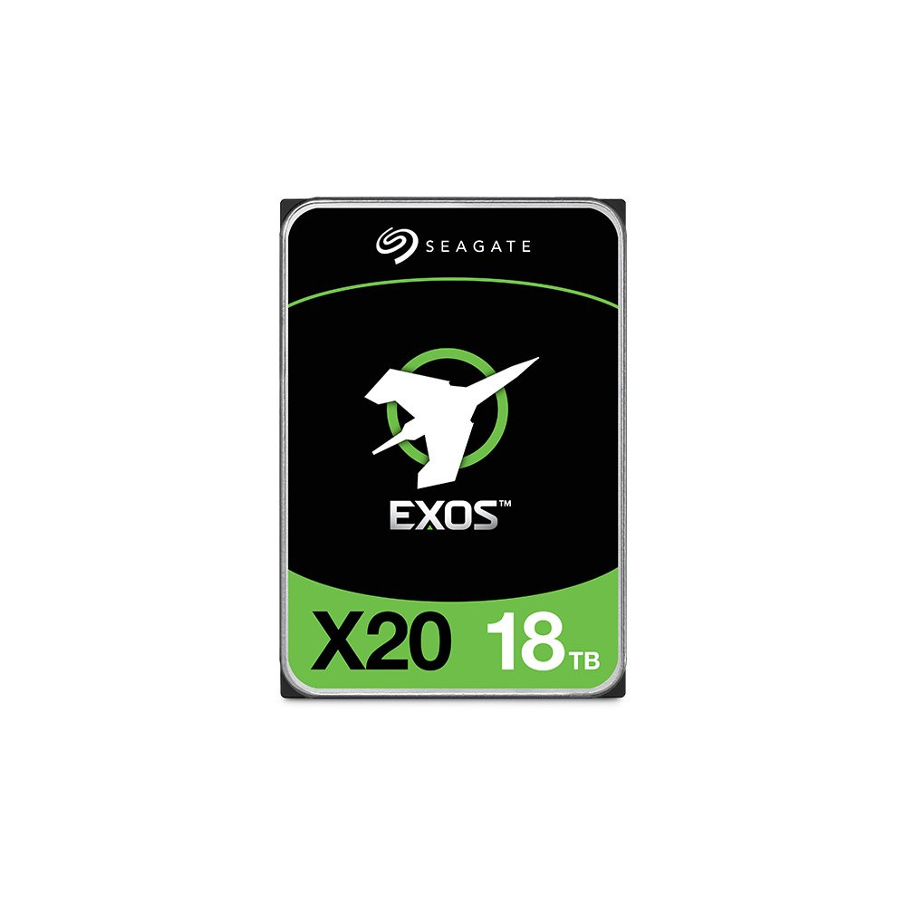 Seagate Exos X20 ST18000NM000D - HDD - 18 TB - interno - SAS 12Gb/s - 7200 rpm - buffer: 256 MB Seagate Exos X20 ST18000NM000D - HDD - 18 TB - interno - SAS 12Gb/s - 7200 rpm - buffer: 256 MB
