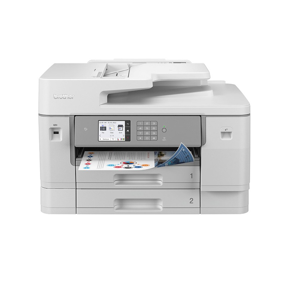 Brother MFC-J6955DW - Stampante multifunzione - colore - ink-jet - A3/Ledger (supporti) - fino a 25 ppm (copia) - fino a 30 ppm Brother MFC-J6955DW - Stampante multifunzione - colore - ink-jet - A3/Ledger (supporti) - fino a 25 ppm (copia) - fino a 30 ppm