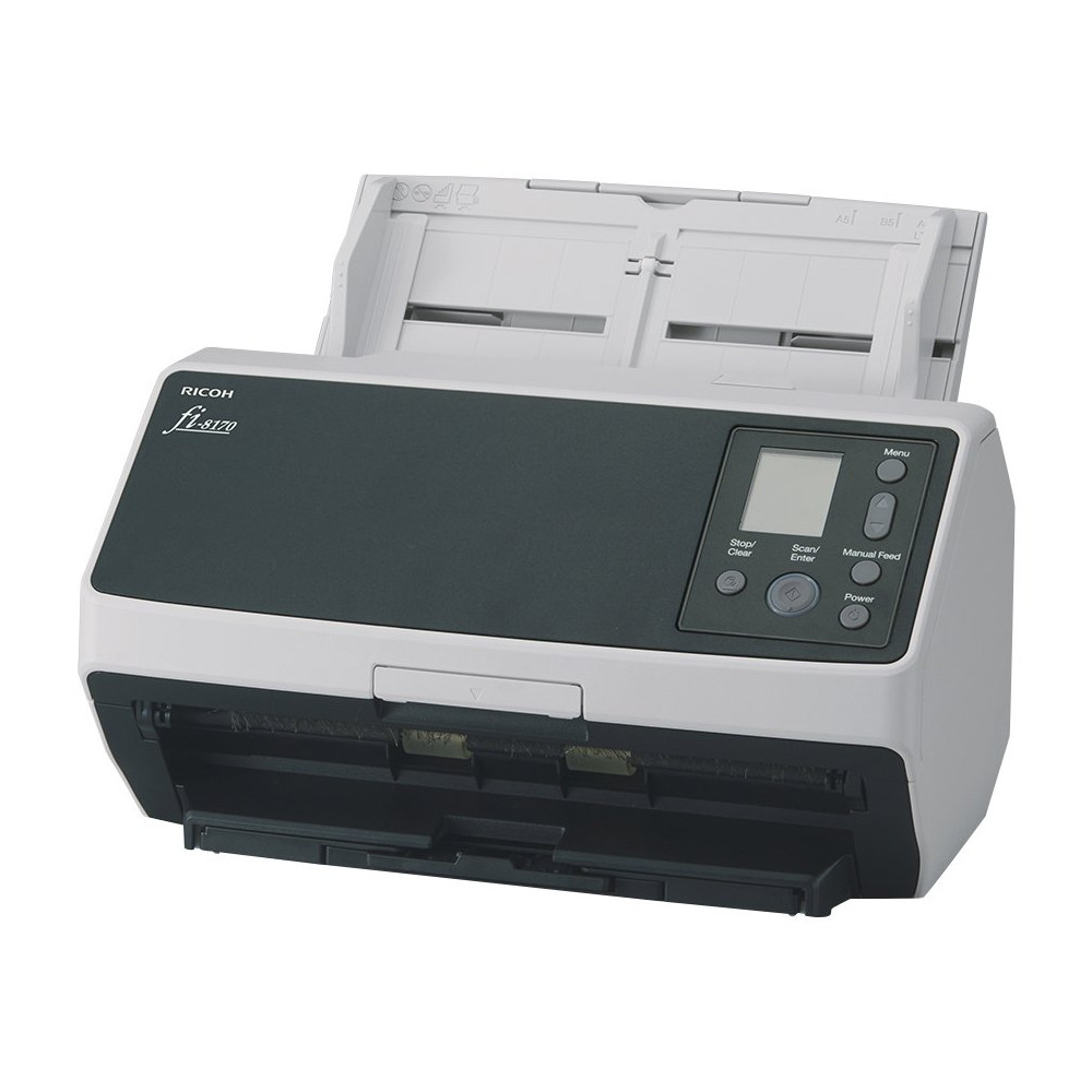 Ricoh fi-8170 - Scanner documenti - CIS duale - Duplex - 216 x 355.6 mm - 600 dpi x 600 dpi - fino a 70 ppm (mono) / fino a 70 p Ricoh fi-8170 - Scanner documenti - CIS duale - Duplex - 216 x 355.6 mm - 600 dpi x 600 dpi - fino a 70 ppm (mono) / fino a 70 p
