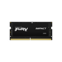 Kingston FURY Impact - DDR5 - modulo - 8 GB - SO DIMM 262-pin - 4800 MHz / PC5-38400 - CL38 - 1.1 V - senza buffer - on-die ECC