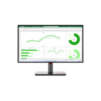 Lenovo ThinkVision P27q-30 - Monitor a LED - 27" - 2560 x 1440 QHD @ 60 Hz - IPS - 350 cd/m² - 1000:1 - 4 ms - HDMI, DisplayPort