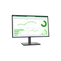 Lenovo ThinkVision P27q-30 - Monitor a LED - 27" - 2560 x 1440 QHD @ 60 Hz - IPS - 350 cd/m² - 1000:1 - 4 ms - HDMI, DisplayPort