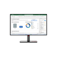 Lenovo ThinkVision P27h-30 - Monitor a LED - 27" - 2560 x 1440 QHD @ 60 Hz - IPS - 350 cd/m² - 1000:1 - 4 ms - HDMI, DisplayPort