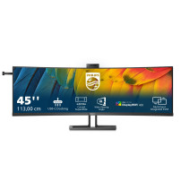Philips 45B1U6900CH - 6000 Series - monitor a LED - curvato - 45" (44.5" visualizzabile) - 5120 x 1440 Dual Quad HD @ 75 Hz - VA