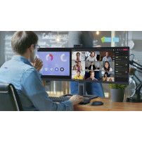 Philips 45B1U6900CH - 6000 Series - monitor a LED - curvato - 45" (44.5" visualizzabile) - 5120 x 1440 Dual Quad HD @ 75 Hz - VA