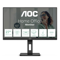 AOC Pro-line Q27P3CV - Monitor a LED - 27" - 2560 x 1440 QHD @ 75 Hz - IPS - 350 cd/m² - 1000:1 - 4 ms - 2xHDMI, DisplayPort, US