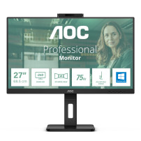 AOC Pro-line Q27P3CW - Monitor a LED - 27" - 2560 x 1440 QHD @ 75 Hz - IPS - 350 cd/m² - 1000:1 - 4 ms - 2xHDMI, DisplayPort, US